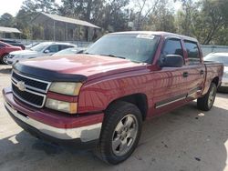 Salvage cars for sale from Copart Savannah, GA: 2007 Chevrolet Silverado C1500 Classic Crew Cab