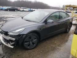 Salvage cars for sale at Windsor, NJ auction: 2022 Tesla Model 3