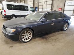 BMW 7 Series salvage cars for sale: 2003 BMW 745 LI