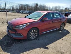 Salvage cars for sale from Copart Chalfont, PA: 2016 Hyundai Sonata Sport