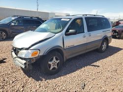 Vehiculos salvage en venta de Copart Phoenix, AZ: 2003 Pontiac Montana