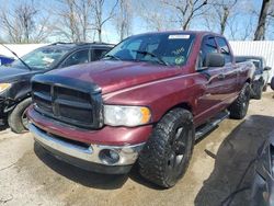 Salvage cars for sale from Copart Bridgeton, MO: 2003 Dodge RAM 1500 ST