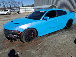 Vehiculos salvage en venta de Copart Spartanburg, SC: 2017 Dodge Charger SRT Hellcat