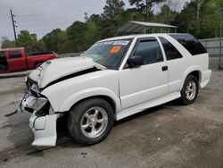 Salvage cars for sale at Savannah, GA auction: 2002 Chevrolet Blazer