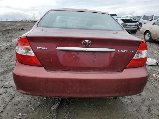 2002 Toyota Camry LE