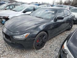 Maserati Ghibli S salvage cars for sale: 2017 Maserati Ghibli S