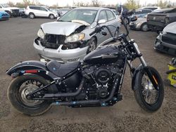 Salvage motorcycles for sale at Woodburn, OR auction: 2018 Harley-Davidson Fxbb Street BOB