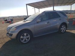 Mercedes-Benz salvage cars for sale: 2009 Mercedes-Benz ML 350