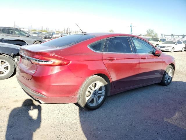 2018 Ford Fusion SE Hybrid