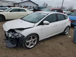 Salvage cars for sale at Dyer, IN auction: 2014 Ford Focus Titanium