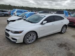 Chevrolet salvage cars for sale: 2018 Chevrolet Malibu LT