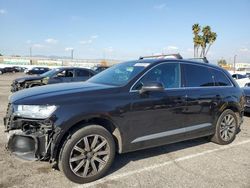 Audi Q7 salvage cars for sale: 2017 Audi Q7 Prestige