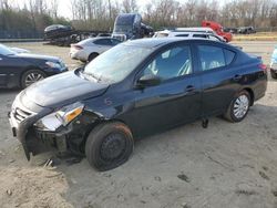 Salvage cars for sale from Copart Waldorf, MD: 2017 Nissan Versa S