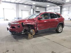 Salvage cars for sale from Copart Ham Lake, MN: 2015 Jeep Cherokee Latitude