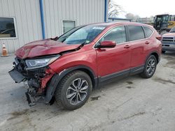 Salvage cars for sale at Tulsa, OK auction: 2021 Honda CR-V EXL