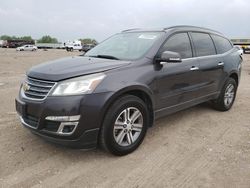 Salvage cars for sale at Houston, TX auction: 2015 Chevrolet Traverse LT