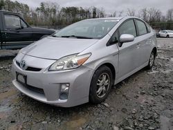 Salvage cars for sale at Waldorf, MD auction: 2010 Toyota Prius