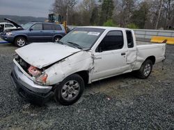 Salvage cars for sale from Copart Concord, NC: 1998 Nissan Frontier King Cab XE