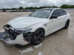 Salvage cars for sale at San Antonio, TX auction: 2019 BMW M5
