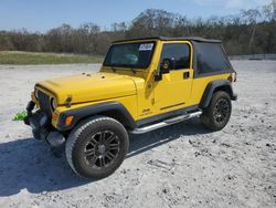 Salvage cars for sale from Copart Cartersville, GA: 2004 Jeep Wrangler / TJ Sport
