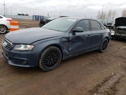 Audi A4 salvage cars for sale: 2009 Audi A4 2.0T Quattro