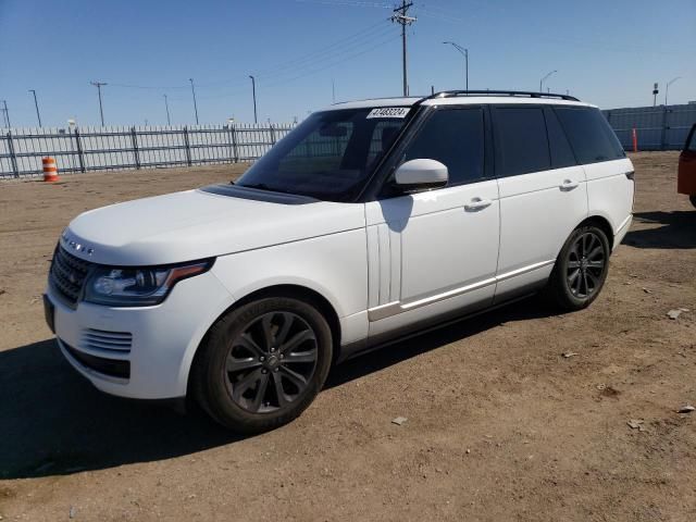 2016 Land Rover Range Rover