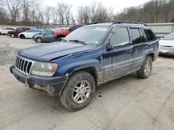 Salvage cars for sale from Copart Ellwood City, PA: 2003 Jeep Grand Cherokee Laredo