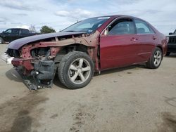 Honda Accord EX Vehiculos salvage en venta: 2005 Honda Accord EX