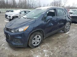 Salvage cars for sale at Leroy, NY auction: 2019 Chevrolet Trax LS