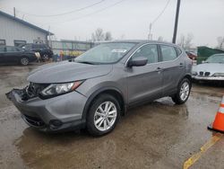 Salvage cars for sale from Copart Pekin, IL: 2017 Nissan Rogue Sport S