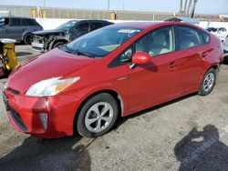 Salvage cars for sale from Copart Van Nuys, CA: 2013 Toyota Prius