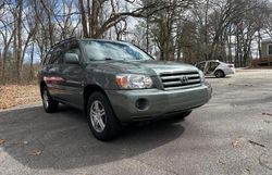 Toyota Highlander salvage cars for sale: 2005 Toyota Highlander