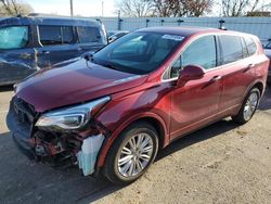 Buick salvage cars for sale: 2017 Buick Envision Preferred