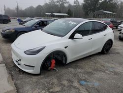 Salvage cars for sale from Copart Savannah, GA: 2022 Tesla Model Y