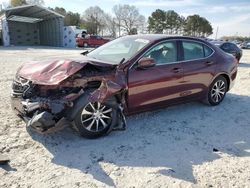 Salvage cars for sale at Loganville, GA auction: 2015 Acura TLX