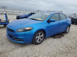 Dodge Dart sxt salvage cars for sale: 2016 Dodge Dart SXT