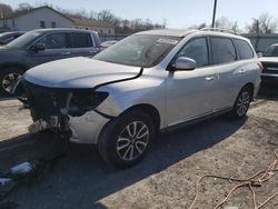 Salvage cars for sale at York Haven, PA auction: 2013 Nissan Pathfinder S