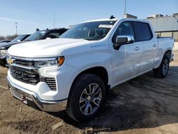 Salvage cars for sale at Woodhaven, MI auction: 2023 Chevrolet Silverado K1500 LT-L