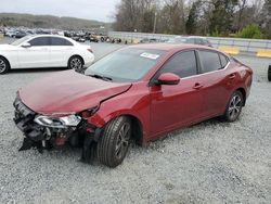 Salvage cars for sale at Concord, NC auction: 2020 Nissan Sentra SV