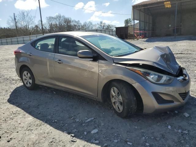 2016 Hyundai Elantra SE