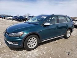 Salvage cars for sale at West Warren, MA auction: 2019 Volkswagen Golf Alltrack S