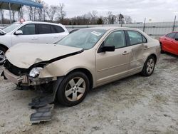 Salvage cars for sale at Spartanburg, SC auction: 2008 Ford Fusion SE