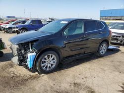 Salvage cars for sale at Woodhaven, MI auction: 2019 Buick Envision Preferred