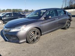 Honda salvage cars for sale: 2017 Honda Accord Touring