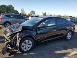 Salvage cars for sale at Van Nuys, CA auction: 2016 Hyundai Elantra SE