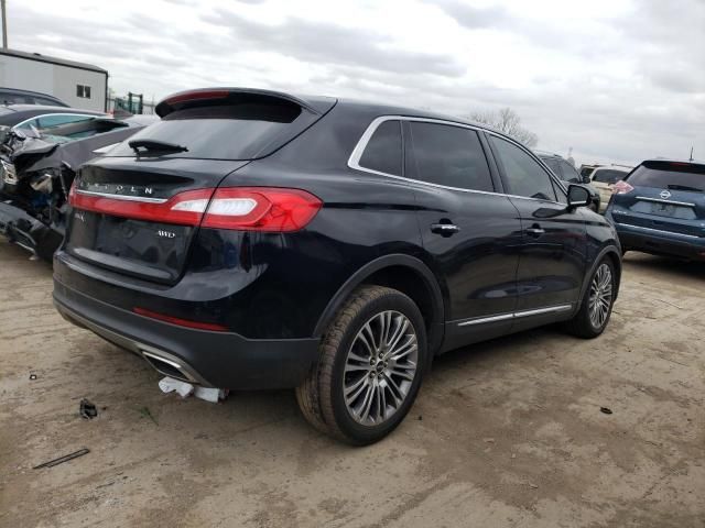 2016 Lincoln MKX Reserve