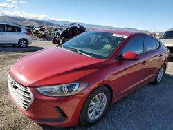 Salvage cars for sale at North Las Vegas, NV auction: 2017 Hyundai Elantra SE