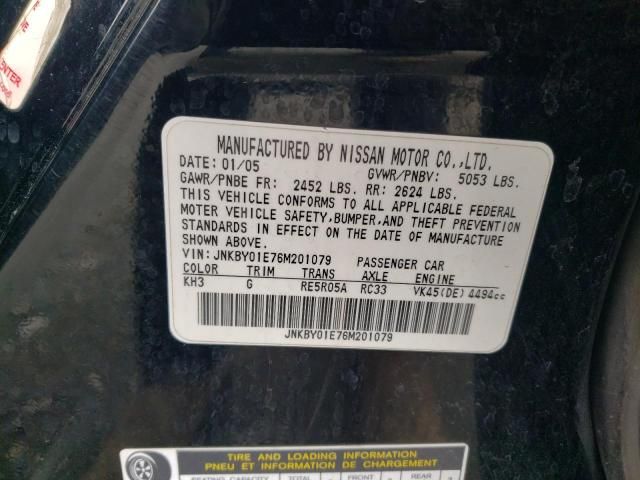 2006 Infiniti M45 Base