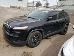 Salvage cars for sale from Copart Albuquerque, NM: 2015 Jeep Cherokee Sport