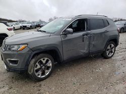 Jeep Compass salvage cars for sale: 2020 Jeep Compass Limited